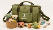 Travel toy and storage bag